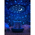 thumbnail image 5 of Control remoto y temporizador Diseño Seabed Starry Sky Proyector de estrella LED giratorio para dormitorio, luz nocturna para niños, lámpara de luna de color nocturno (rosa) JAMW Sencillez, 5 of 5