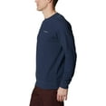 thumbnail image 3 of Columbia Mens Pine Peak Waffle Long Sleeve Crew Collegiate Navy Heather Medium, 3 of 5