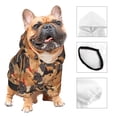 thumbnail image 5 of Yiaed Dog Print Dog Hoodie Security Pet Dog Costume Pets Dog Hoodie Sweatshirt with Pocket for Small Dogs-X-Small, 5 of 5