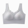 thumbnail image 2 of REORIAFEE Push up Bras for Women Pull on Wide Strap Bra Full Coverage Comfortable Padded Bras with Full Back M-2XL, 2 of 6