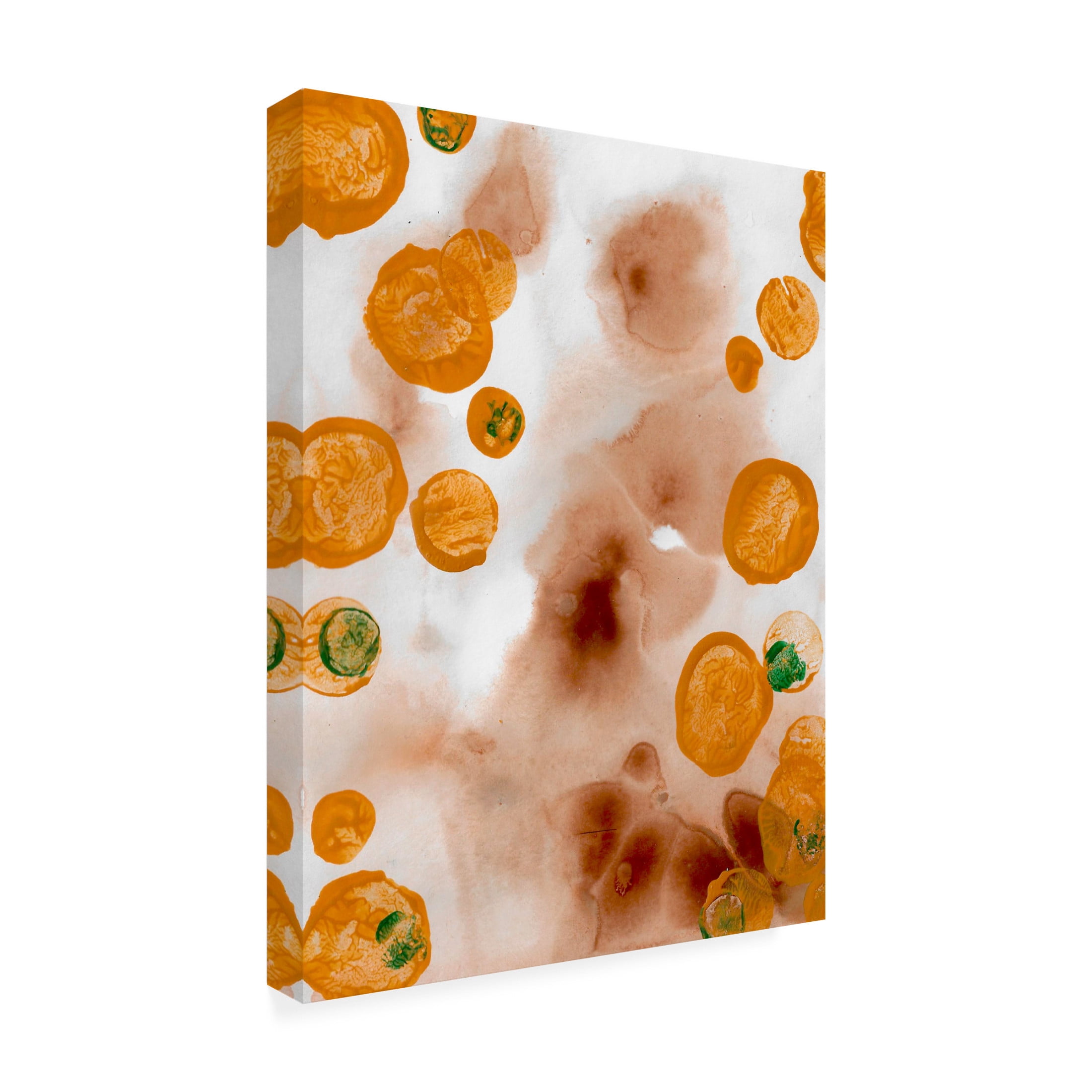 Canvas Wall Art - Maliq 'Dotty 1' Wall Art for Living Room, Bedroom, or Office Décor by Trademark Fine Art - 35 x 47 Inches