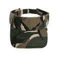 thumbnail image 2 of Top Headwear Washed Camo Visor - Camouflauge Hat for Men Women, Safari, 2 of 4