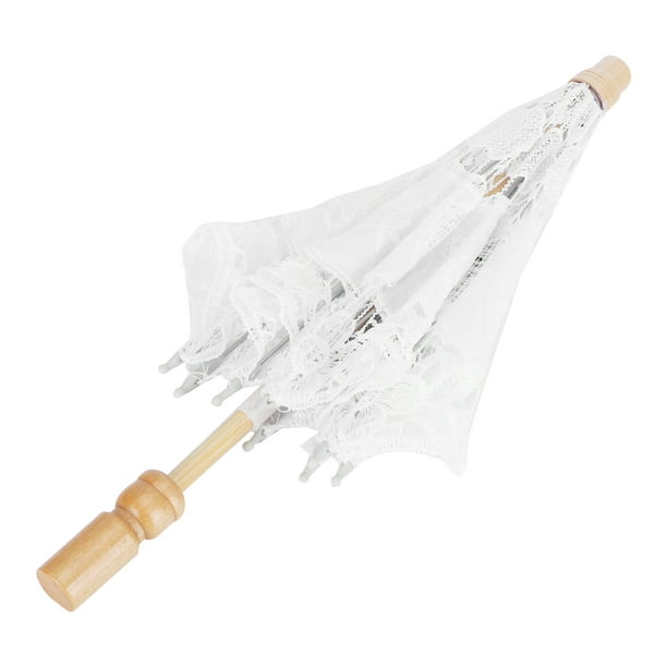 LHCER Parapluie de Mariage Parapluie en Dentelle Facile à Transporter pour  le Mariage pour la Célébration 