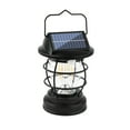 thumbnail image 2 of Gnmfd Solar Induction Hanging Light, Vintage Rainproof Garden Lantern With Auto On Off Light Sensor For Yard Balcony Patio Outdoor Christmas Decor, 2 of 6