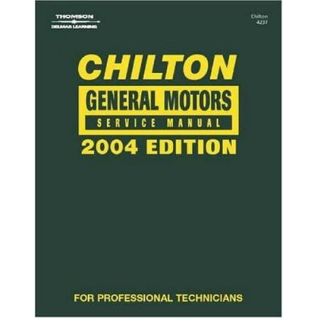 Pre-Owned Chilton General Motors Service Manual - Annual Edition (Chilton Service Manuals) (Hardcover) 1401842372 9781401842376