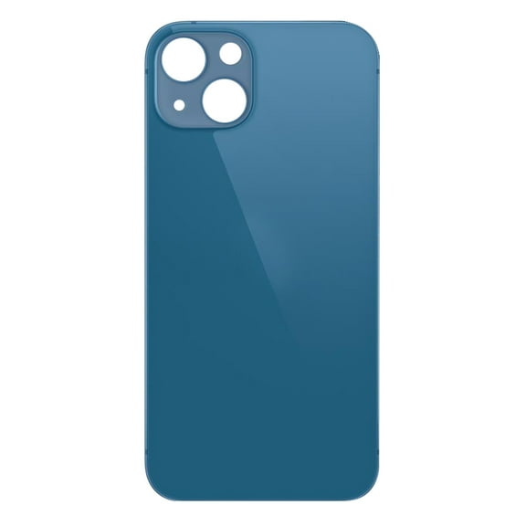 Replacement Back Housing Glass Cover With Larger Camera Hole For Apple iPhone 13 (A2631) - Blue