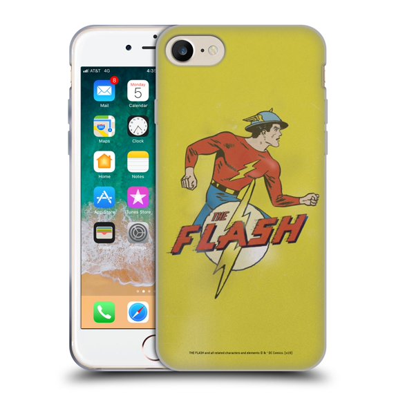 Head Case Designs Officially Licensed The Flash DC Comics Fast Fashion Jay Garrick Soft Gel Case Compatible with Apple iPhone 7 / 8 / iPhone SE 2020