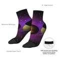 thumbnail image 6 of Naloa Planets And Stars Ankle Socks for Women Non Slip Socks No Show Socks Classic Low Cut Casual Socks Casual Socks, 6 of 7