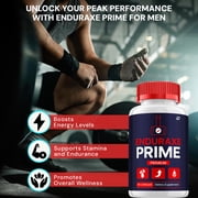 Enduraxe Prime for Men Capsules – EnduraxePrime Vitamin Complex Pills, Energy, 2 Pack, 120 Capsules
