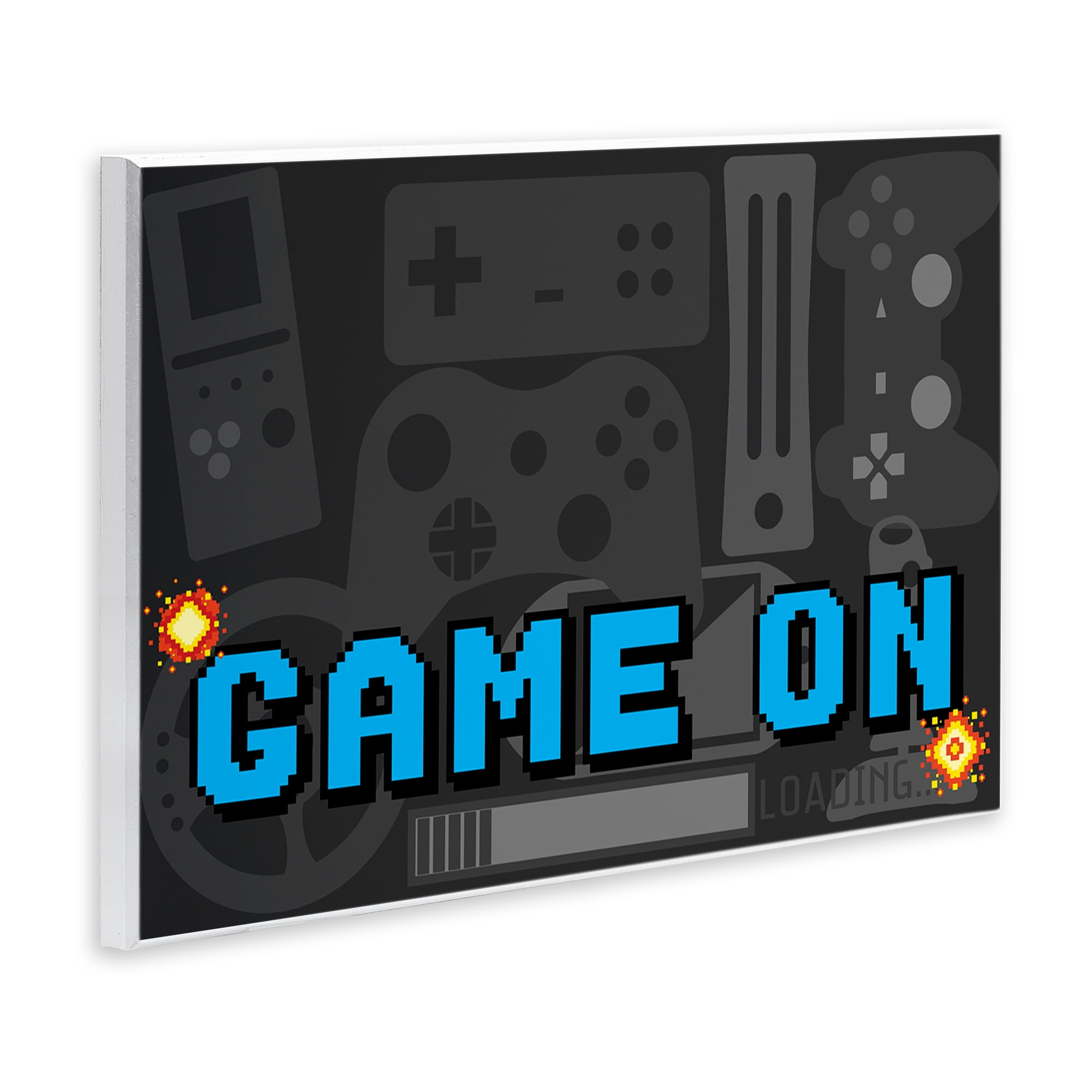 Stupell Industries Game On Arcade Wall Plaque Art, design by Kim Allen