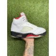 thumbnail image 2 of Size 9.5 - A i r-Jor-dan 5 Retro Mid ' Fire Red ' | GREAT CONDITION!, 2 of 6