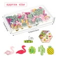 thumbnail image 4 of Baohd 50 Pieces Small Tack Straight Pins Compact Size Storage Box Maps Exquisite Household Accessories Multipurpose Pineapple, 4 of 6