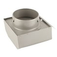 thumbnail image 1 of Tapa de campana extractora, conducto de ventilación de acero inoxidable, campana extractora, ventilación de aire, tapa de ventilador, diseño elevado, 1 of 9