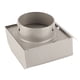thumbnail image 3 of Tapa de campana extractora, conducto de ventilación de acero inoxidable, campana extractora, cubierta de ventilación de pared, confiable y duradera, 3 of 13