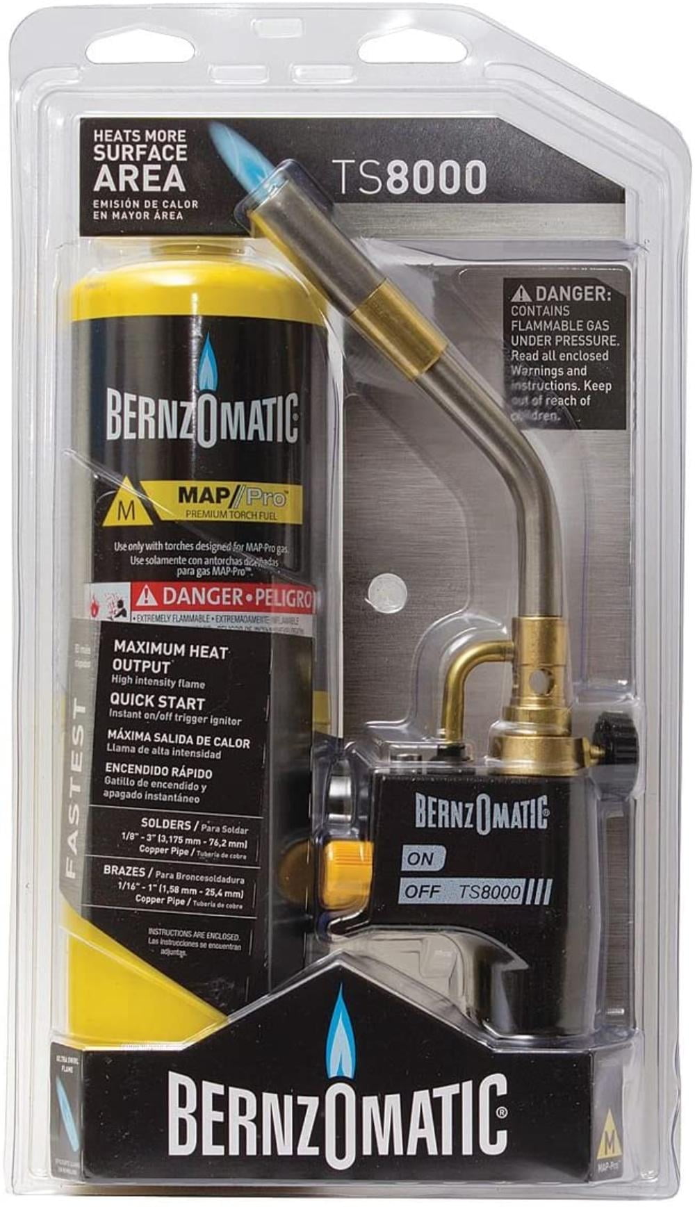 Welding Torch TS8000 Bernzomatic Style Blow Torch Kit Brazing Soldering