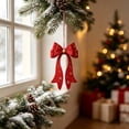 thumbnail image 4 of Christmas Decorations, Metal Bow Christmas Ornament, Vintage Christmas Decor, Christmas Bow, for Xmas Tree, Home, Party, Holiday Christmas Decorations, 4 of 6