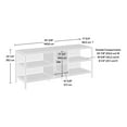 thumbnail image 3 of Sauder® Market Commons Credenza, Rich Walnut™, 425765, 3 of 9