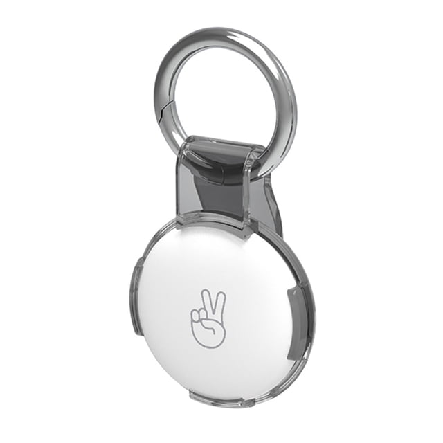 Para Air Tag Llavero Protector Accesorio Funda Protectora Transparente Anti Pérdida ()