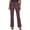 Port, variant on Calvin Klein Womens Faux Leather High Rise Flared Pants
