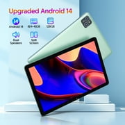 Android 14 Tablet 10 inch 128GB ROM 8GB RAM Google GMS Computer Tablet,8000mAh,Wifi, Bluetooth