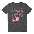 thumbnail image 2 of Disney Alice In Wonderland Notice Cat Is Not All Here Men's T-Shirt (Charcoal, S-XXXL), 2 of 4