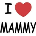 thumbnail image 2 of CafePress - I Heart Mammy Infant Bodysuit - Baby Light Bodysuit, Size Newborn - 24 Months, 2 of 4