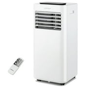 Costway 6000BTU (10000 BTU ASHRAE) Portable Air Conditioner3-in-1 AC Unit with Cool Fan Dehum Sleep Mode