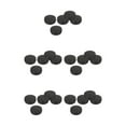 thumbnail image 2 of Transemion 5pcs Empty Aluminum Jars Cosmetic Screw Balm Lip Lid Cans Containers Black 60ml 5Set, 2 of 6
