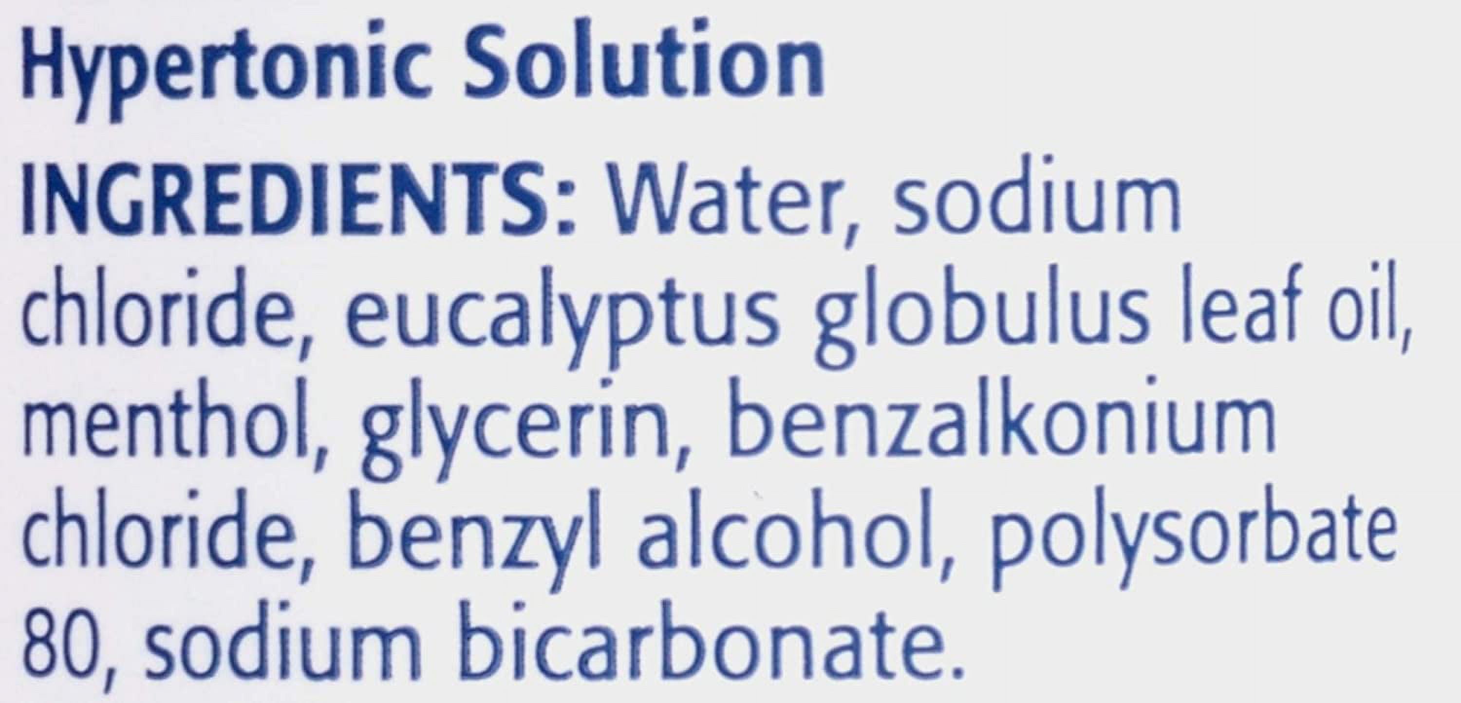 5 PK Simply Saline Plus Nighttime Nasal Mist+Eucalyptus Extra Strength 4.25oz Ea