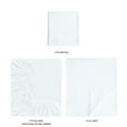 thumbnail image 6 of Mainstays Super Soft Brushed Microfiber Bed Sheet Set, Arctic White, Twin-XL, 3 Piece, 6 of 13