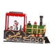 thumbnail image 2 of Tren navideño musical iluminado con forma de bola de nieve para fiestas de oficina Muñeco de nieve giratorio, 2 of 7
