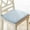 Sky Blue, variant on QIUYI Chair Cushions for Dining Chairs 4 Pack U Shaped, Black Seat Cushions for Kitchen Chairs Set Of 4, Non Slip Chair Pads for Dining Chairs 17x16, Cotton Cover and Farmhouse Wheat Pattern Blue