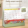 thumbnail image 4 of 2026 Desktop Calendar Daily Home Desk Planner Flip Standing Desk Organizers, 4 of 10