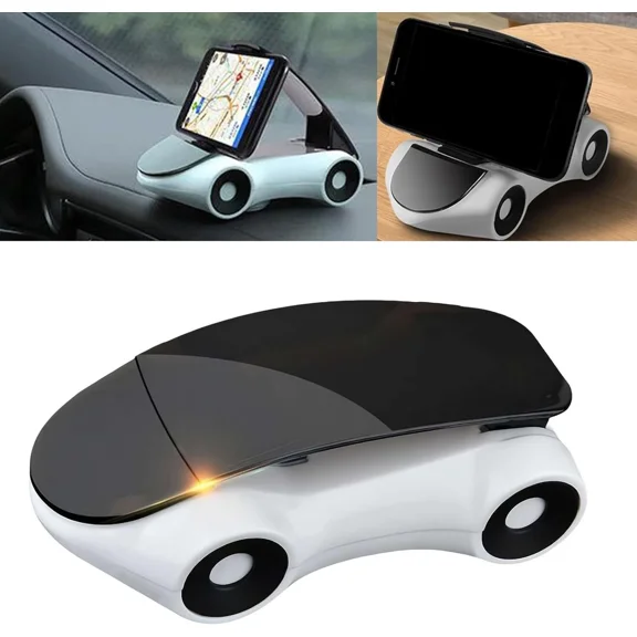 Car Phone Holder,Creative Car Shape Car Phone Mount Slip Free Desk Phone Stand