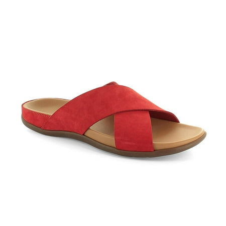 

Strive Women s Palma II Built-in Arch Support Orthotic Sandal (Scarlet 6)