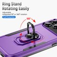 thumbnail image 2 of ELEHOLD Case for iPhone 17 Pro Max, Magnetic Car Mount Compatible Shockproof Military Grade Case with Kickstand and Screen Protector,K, 2 of 9
