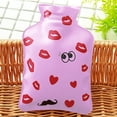 thumbnail image 2 of Giyblacko Hot Water Bottle Cute CartoonWater-filled Hot Water Bottle Portable Water Hot Water Bag Hot Water Bag For Pain Relief, 2 of 3
