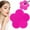 Hot Pink, variant on Silicone Makeup Brush Cleaner Mat - Flower Scrub Pad with Suction Cup, Multi-Purpose, Non-Scratch, Portable, Kitchen and Cosmetic Cleaning Tool, Soft Silicone, Durable, Easy Grip