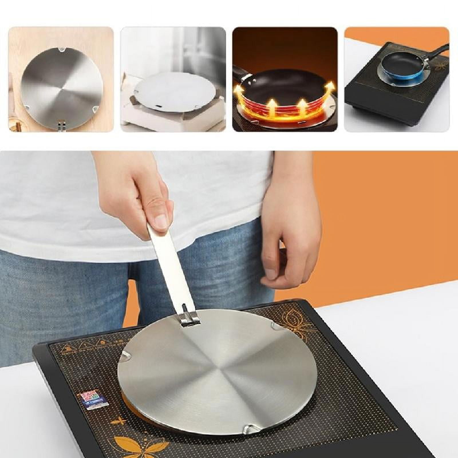 JZROCKER Induction Plate Versatile Heat Transfer Solution Stainless Steel Material