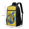 thumbnail image 3 of Simpsons Sports Backpacks 17 Inch Schoolbag Adults Rucksack Simple Casual Daypack Lightweight Laptop Backpack Computer Bag, 3 of 6
