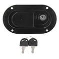 thumbnail image 2 of Toolbox Paddle Lock Replacement Handle, Iron Heavy Duty Easy To Install Truck Tool Box Lock Handle  for RVs, 2 of 7