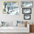 thumbnail image 4 of Designart Winter Park At Christmas Traditional Framed Wall Art, 4 of 4