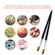 thumbnail image 5 of Juego de 9 pinceles de pintura para artistas profesionales, negro, largo, de madera, con ma Romacci  Cepillo de pintura, 5 of 7