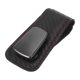 thumbnail image 1 of Clip para gafas de sol de coche Unique Bargains, magnético, universal, soporte para gafas de sol en el parasol, cuero PU, aleación de zinc, fibra de carbono, 9x5cm, 1 Pcs, 1 of 1