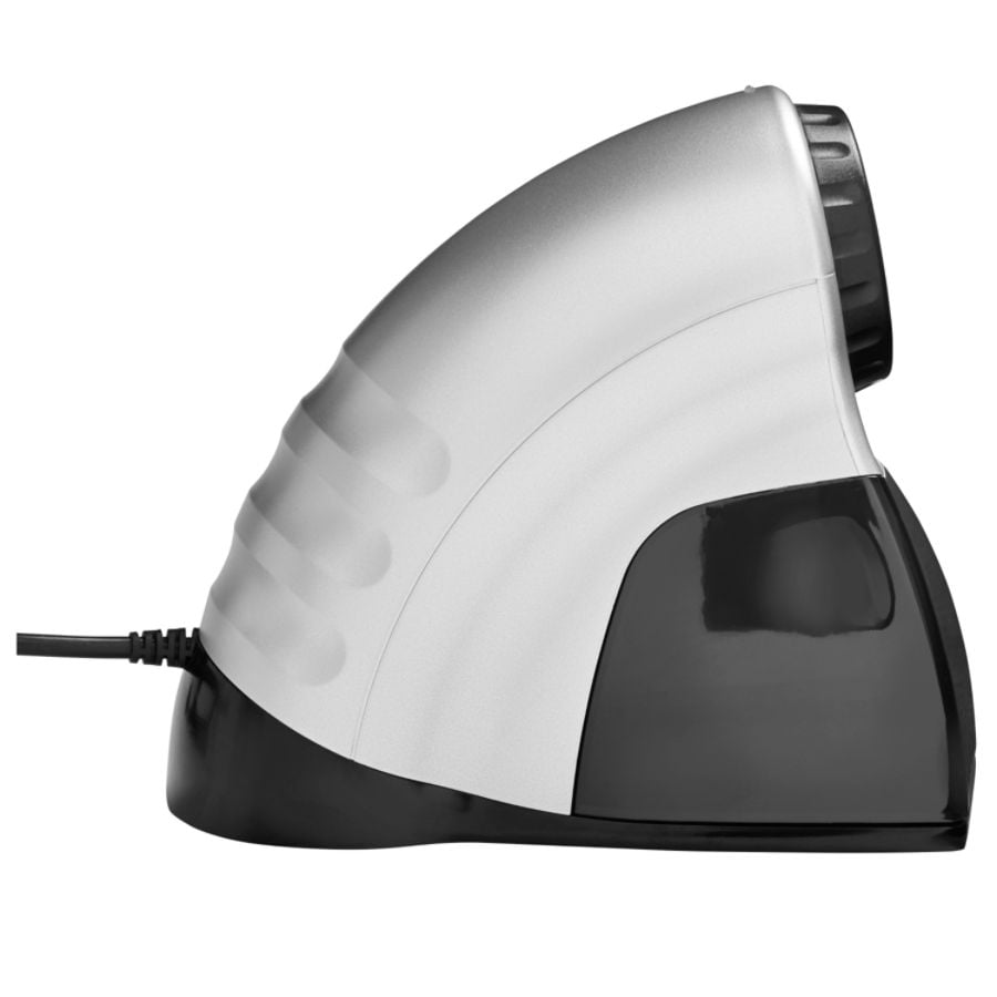 Model 1612 Quiet Pro Electric Pencil Sharpener AC-Powered, 3 x 5 x 9, Black/Silver/Smoke