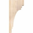 thumbnail image 3 of 5 1/2"W x 10"D x 22"H Pescadero Smooth Corbel, Douglas Fir, 3 of 9