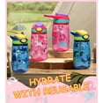 thumbnail image 5 of Opard Kids Water Bottle, BPA Free Tritan 13.5oz Water Bottle with Leakproof Lid, Straw & Carrying Loop for Toddlers, 5 of 7