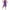 Purple, variant on Atogsazn Womens Casual Linen Cropped Pants Elastic Waist Loose Capris Drawstring Solid Color Shorts with Pocket Black S on Clearance