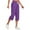 Purple, variant on Crop Pants For Women Casual Dgankt Women's Drawstring Large Color Casual Versatile Loose Bottom Pants On Clearance