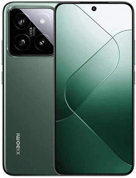 Xiaomi 14 5G + 4G LTE 512GB ROM + 12GB RAM Smartphone (Unlocked), Jade Green